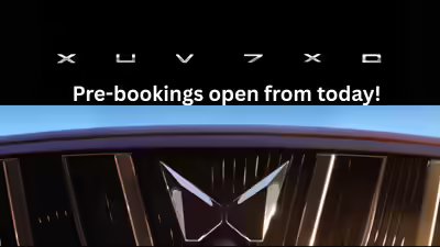 Mahindra XUV 7XO pre-bookings open: Launch date, expected price and more