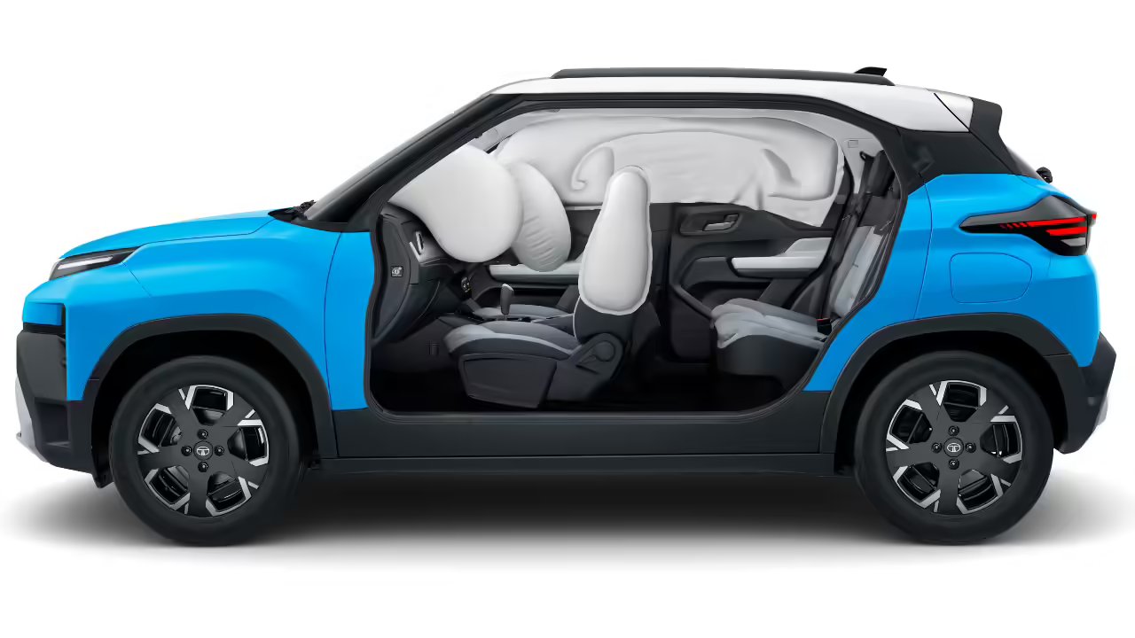 Six airbags come as standard