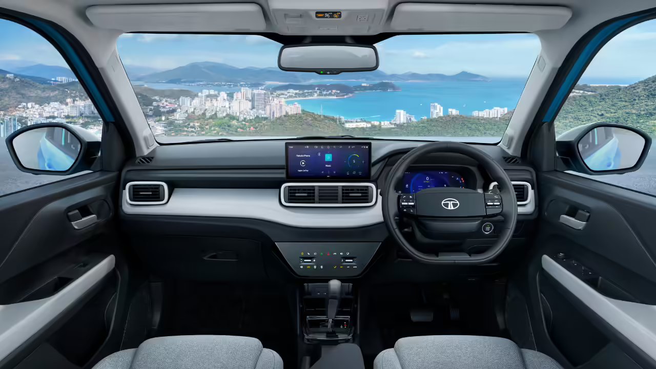 tata punch facelift interior