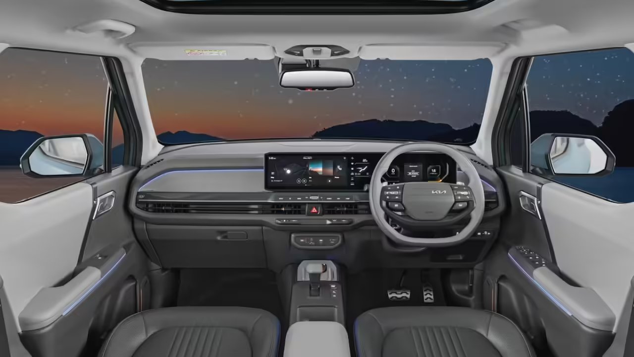 kia ceros interior