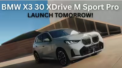 BMW X3 30 xDrive M Sport Pro launches tomorrow: All about the Mercedes-Benz GLC rival