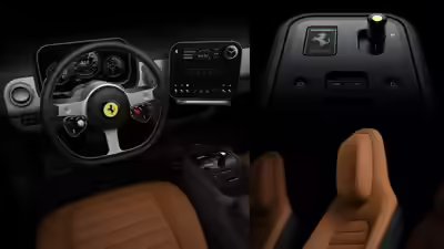 Ferrari's first EV is 'Luce': iPhone-like interior designed by the guy who made the iPhone