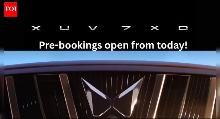 Mahindra XUV 7XO pre-bookings open: Launch date, expected price and more