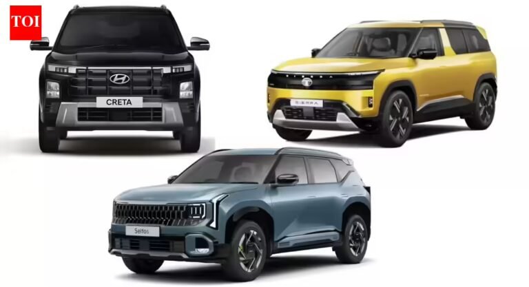 2026 Kia Seltos vs Hyundai Creta vs Tata Sierra: Engine options, specifications compared