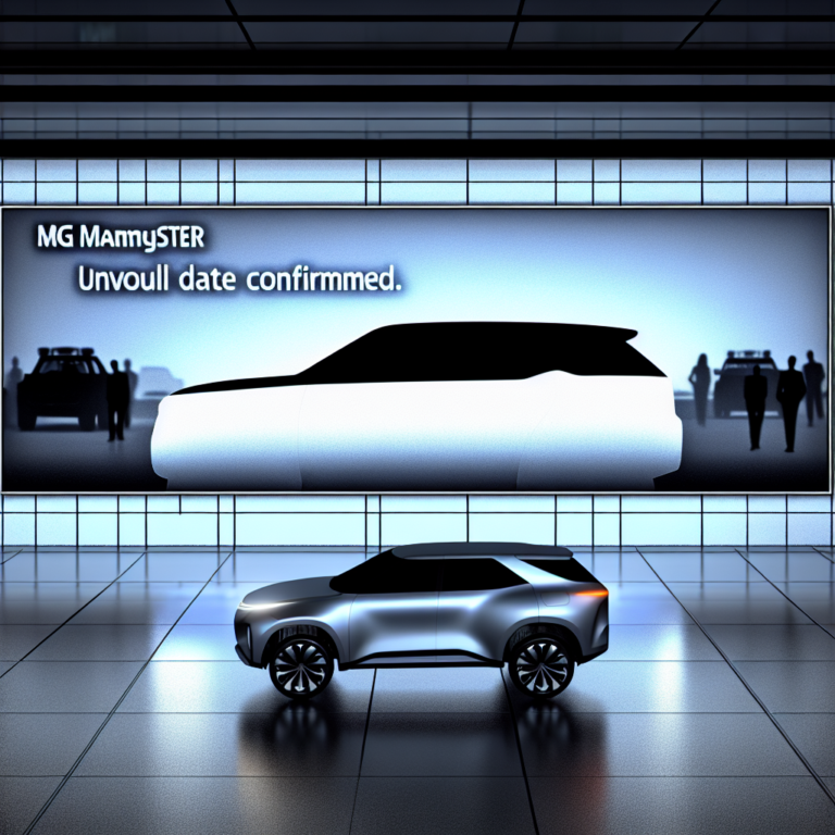 MG Magster unveil date confirmed: Key points about the Toyota Fortuner rival