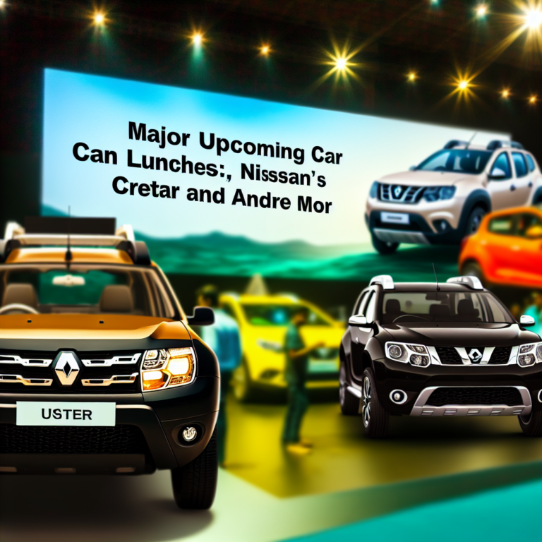 Major upcoming car launches in India: Renault Duster, Nissan's Creta rival and more