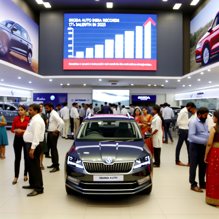 Skoda Auto India achieves record sales growth of 107% in 2025: details Skoda Auto India achieves record sales growth of 107% in 2025: details