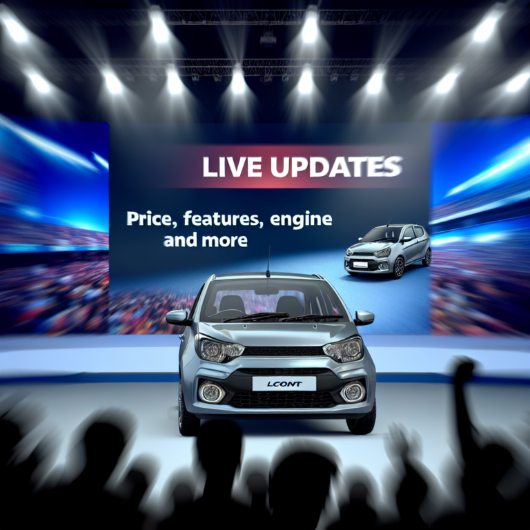 Tata Punch facelift launch live updates: Price, features, engine and more