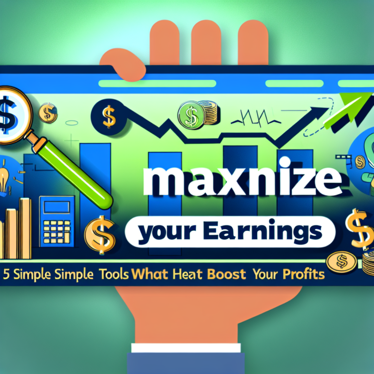 Simple Tools for Profit