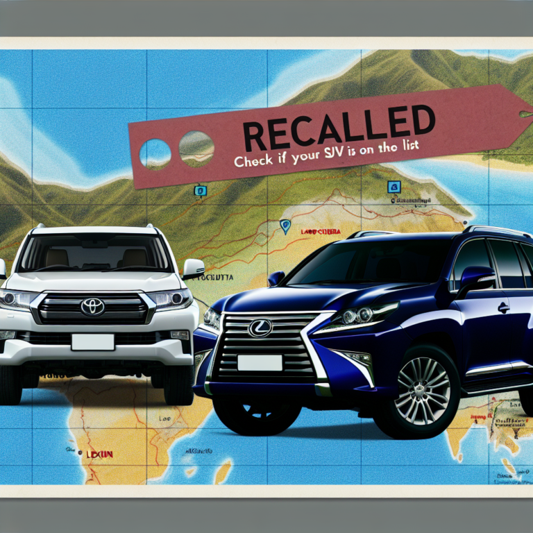Toyota Land Cruiser LC300, Lexus LX recalled: Check if your SUV is on the list