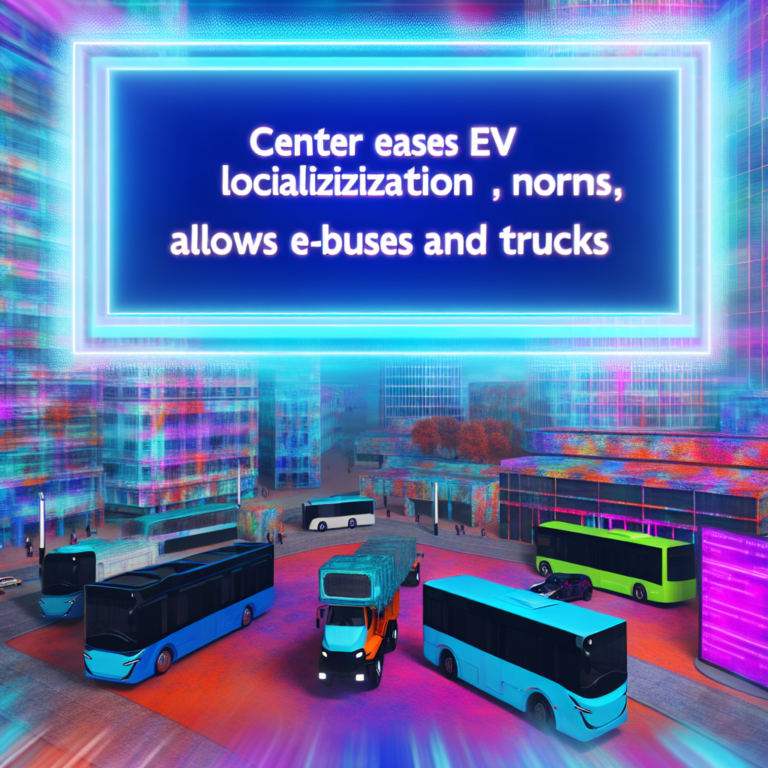 Center eases EV localization norms, allows motor imports for e-buses and trucks