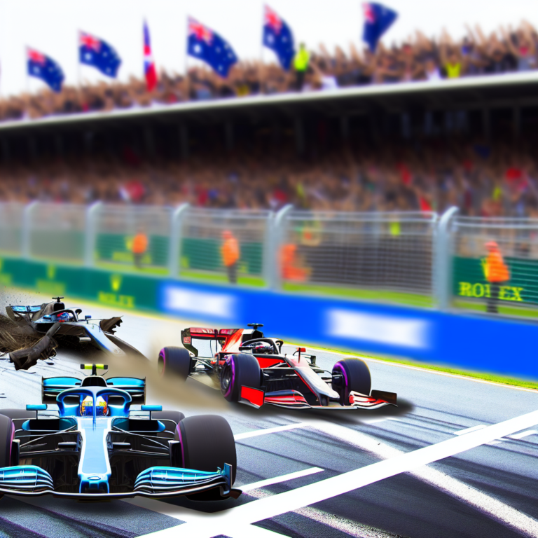 Formula 1: Russell takes Australian GP pole as Verstappen crashes out in qualifying