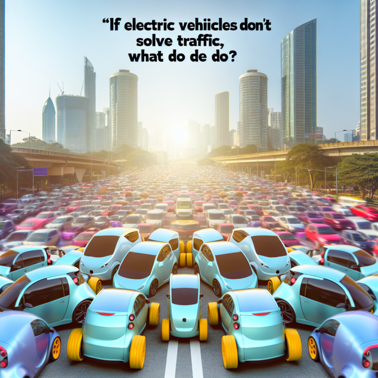If electric vehicles don't solve traffic, what will they do?