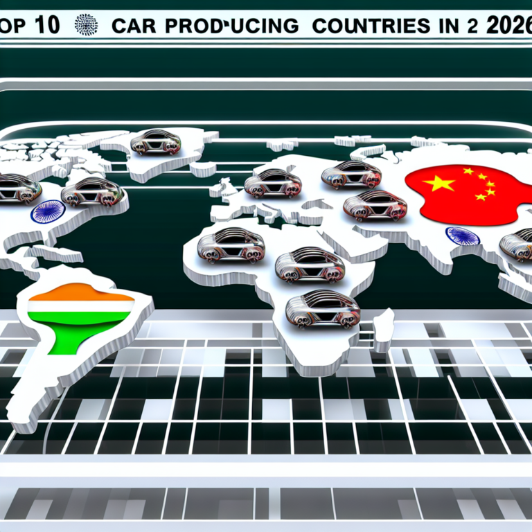 Top 10 car producing countries in 2026: China leads, followed by US and Japan; Know where India is.