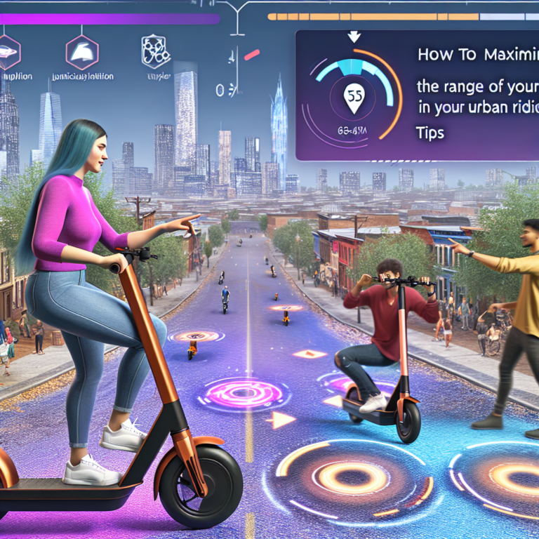 How to maximize the range of your e-scooter in urban riding: simple tips