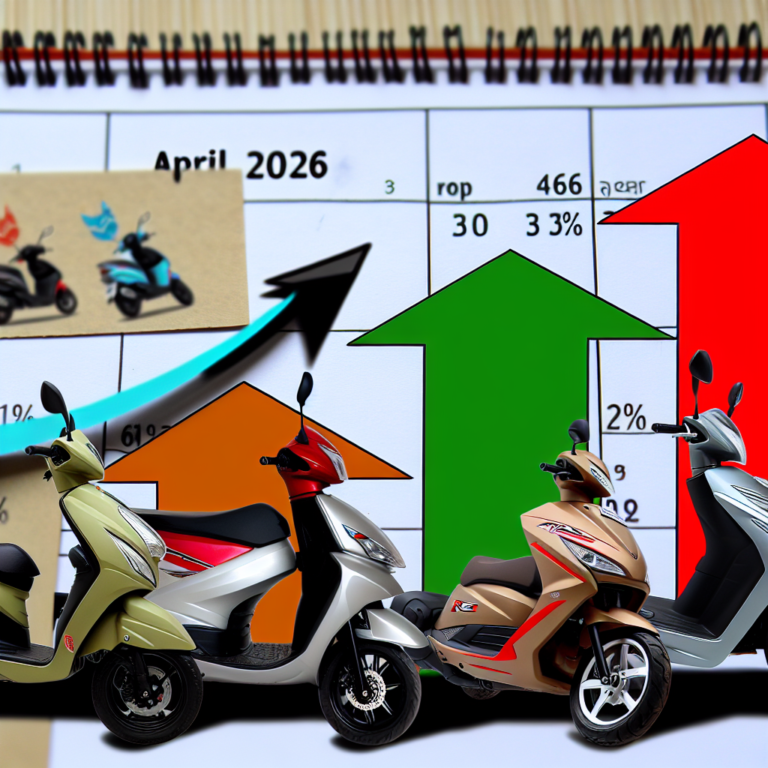 Two-wheeler sales April '26: Big gains for Hero, Honda; RE jumped 31%